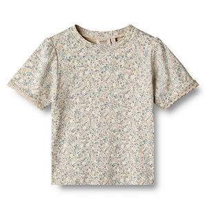 Wheat - T-shirt Iris SS, Sandshell Mini Flowerrs